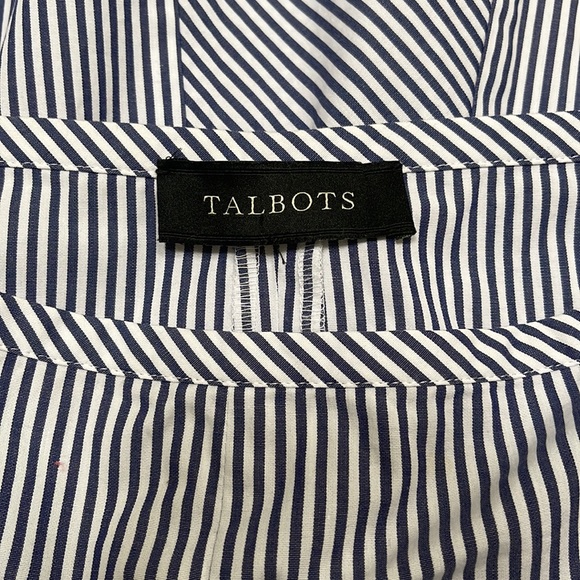 Talbots Striped Panel Skirt - Picture 4 of 5